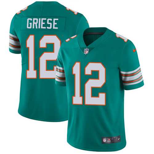Nike Miami Dolphins #12 Bob Griese Aqua Green Alternate NFL Vapor Untouchable Limited Jersey,We sell and wholesale Nike Miami Dolphins #12 Bob Griese Aqua Green Alternate NFL Vapor Untouchable Limited Jersey on line form chian!
